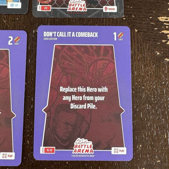 2026 Bo Jackson Battle Arena 12 Card Lot NM w Grid Golden Bullet Zephyr Cicada - Picture 6 of 13